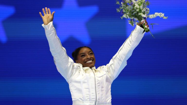 Simone Biles makes history, fourth US gymnast to compete at three Olympic Games