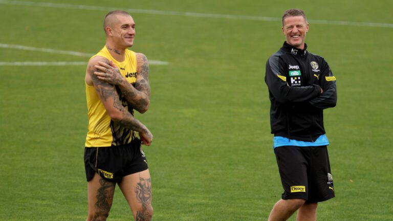 Richmond, Dustin Martin future, retirement, new contact, contract extension, trade to Gold Coast Suns, Damine Hardwick, Adem Yze, David Schwarz comments