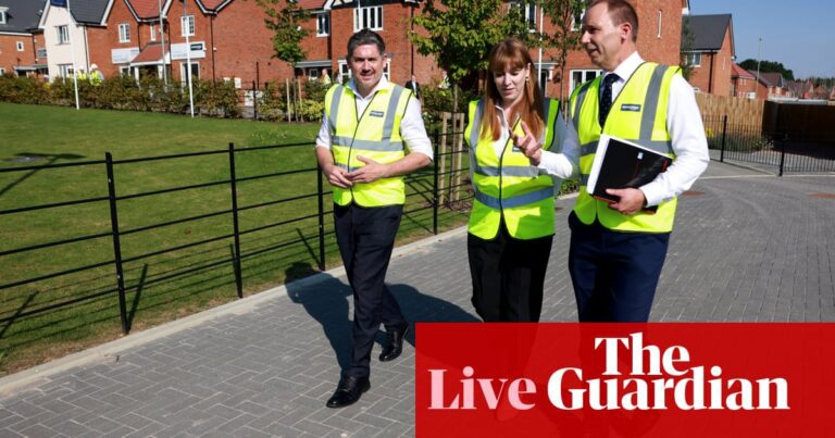 Angela Rayner suggests ‘nimby’ objections to new housing will fade if infrastructure is improved – UK politics live | Politics