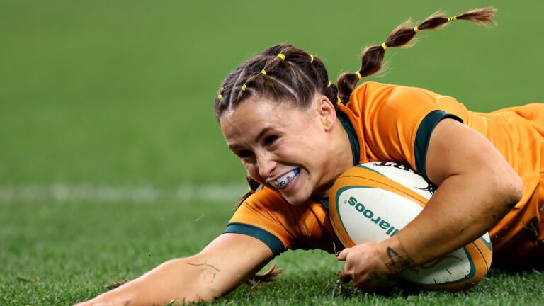 Wallaroos beat Fiji, Desiree Miller four try video, Test highlights