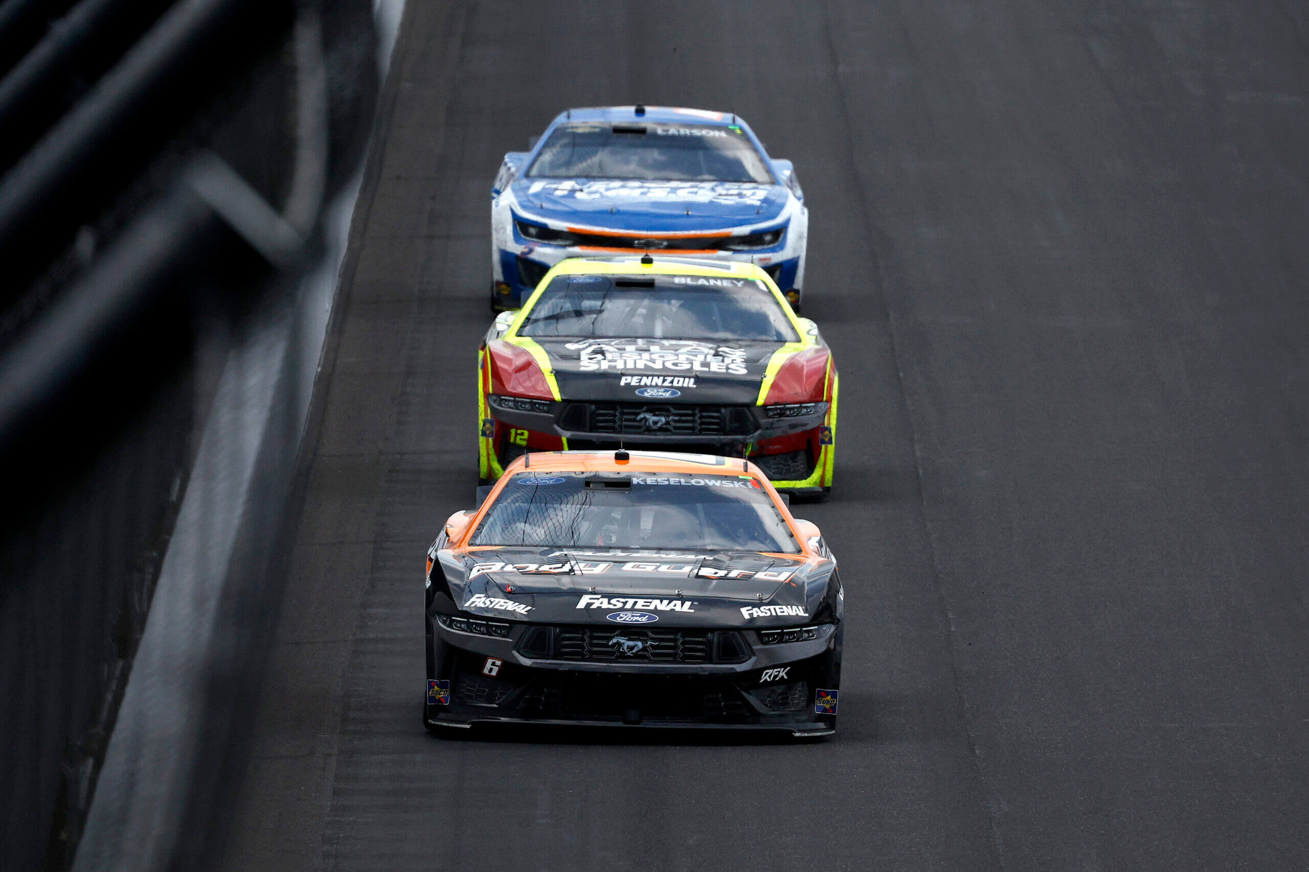 Ryan Blaney and Kyle Larson