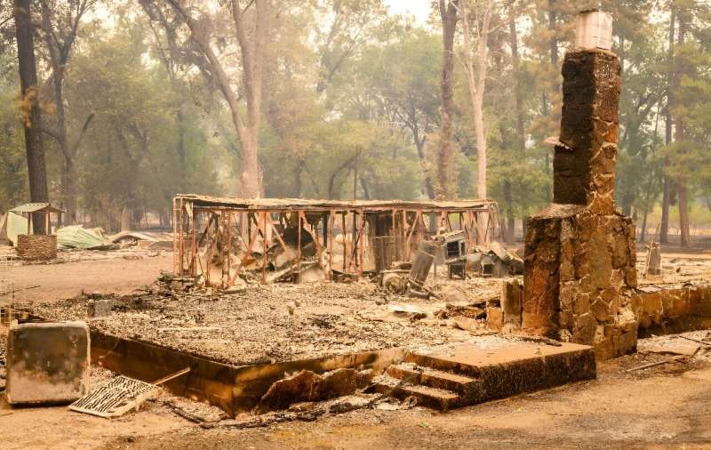 Cal Fire said 20 structures were confirmed destroyed by the Park Fire, lowering an earlier estimate of 134