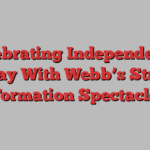 Celebrating Independence Day With Webb’s Star Formation Spectacle