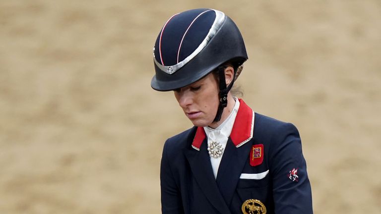 Charlotte Dujardin will not compete at the Paris Olympics 