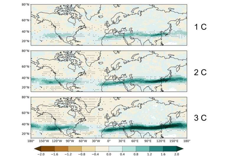 Climate change will bring more turbulence to flights in the Northern Hemisphere