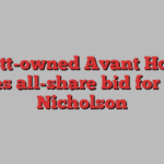 Elliott-owned Avant Homes makes all-share bid for Crest Nicholson