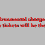 Environmental charges on airline tickets will be the norm