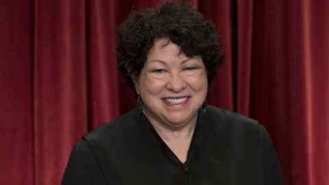 Justice Sonia Sotomayor