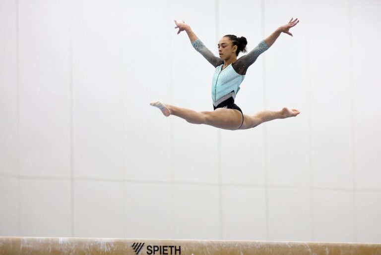 Meet Hezly Rivera, the 16-year-old gymnast who will make her Olympic debut alongside team of veterans in Paris