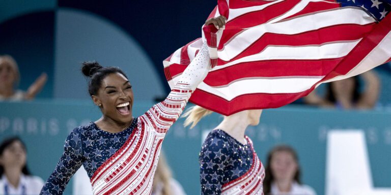 The night Simone Biles was the center of gravity at the Olympics once again