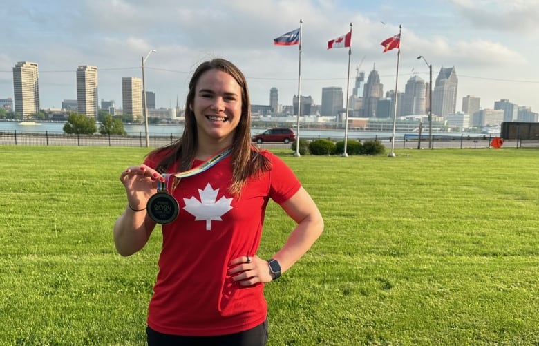 Linda Morais from Tecumseh, Ont., booked her ticket to her first Olympics after winning a bronze medal at a world qualifier.