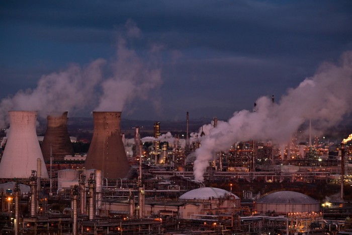 Grangemouth petrochemical plant 