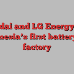 Hyundai and LG Energy open Indonesia’s first battery cell factory