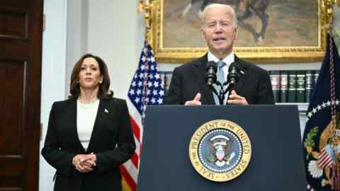 Kamala Harris and Joe Biden