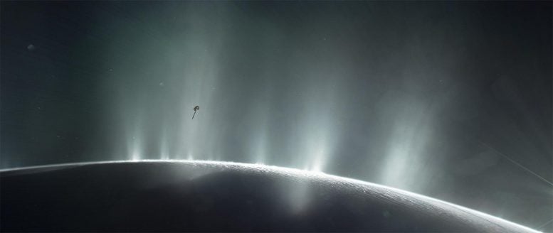 Cassini Enceladus Plumes