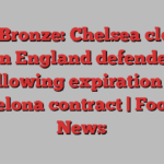 Lucy Bronze: Chelsea close in on England defender following expiration of Barcelona contract | Football News