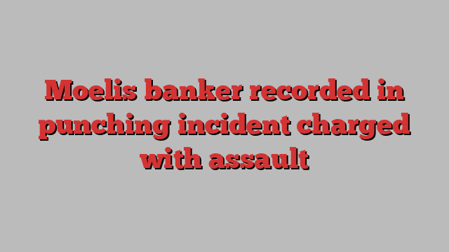 Moelis banker recorded in punching incident charged with assault