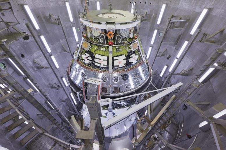 NASA Orion Spacecraft Altitude Chamber