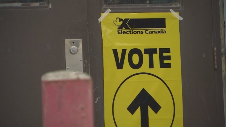 voting sign