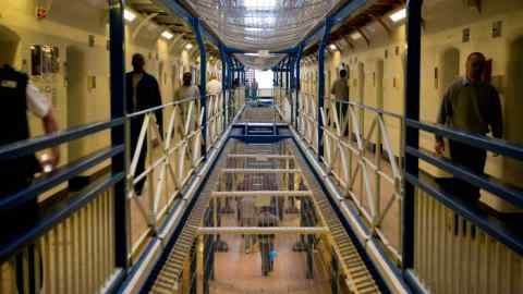 Wandsworth prison in south-west London