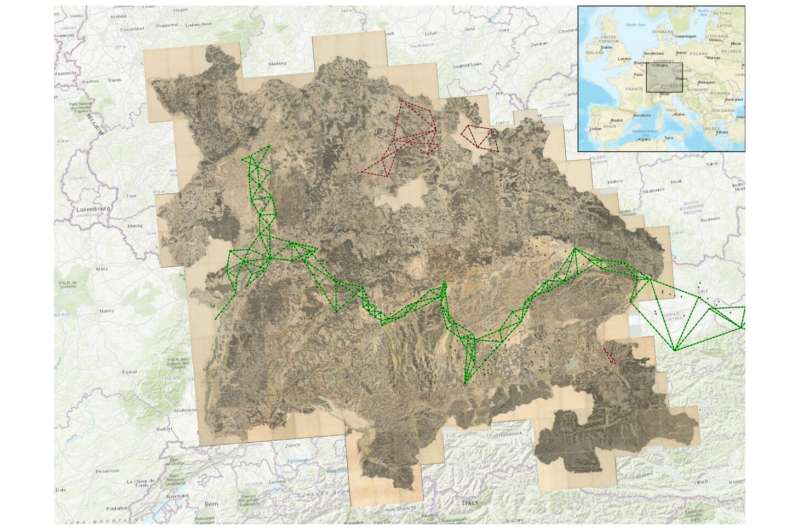 Researchers synchronize Napoleonic maps with modern ones