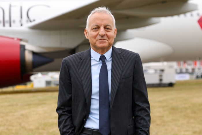 Tufan Erginbilgic, chief executive officer of Rolls-Royce