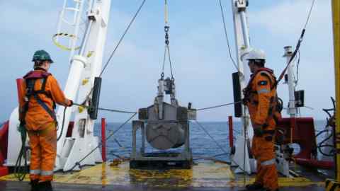 Energean offshore facility near Israel