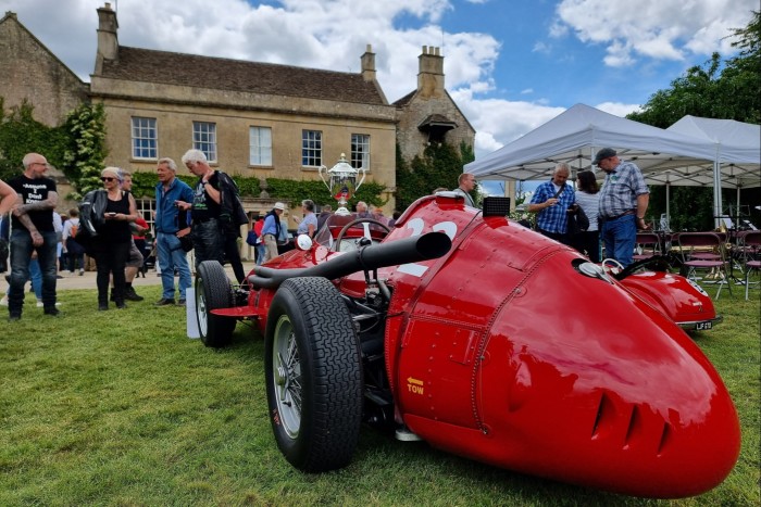 Pink Floyd drummer Nick Mason’s first F1 car  - a 2.5 litre 250F Maserati from 1957 with a top speed of around 180mph and one of only 26 examples ever produced