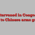 US intervened in Congo mine sale to Chinese arms group