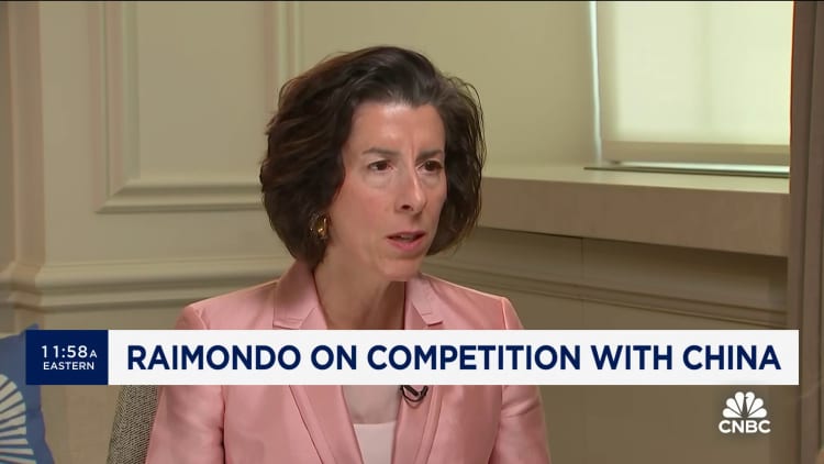 Commerce Secretary Gina Raimondo on competition with China: They cannot have our AI chips