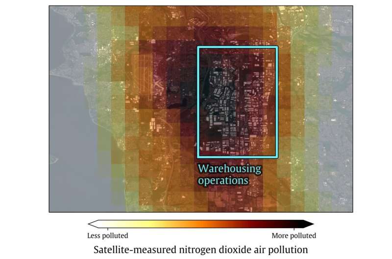 Warehousing industry increases health-harming pollutants