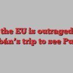 Why the EU is outraged over Orbán’s trip to see Putin