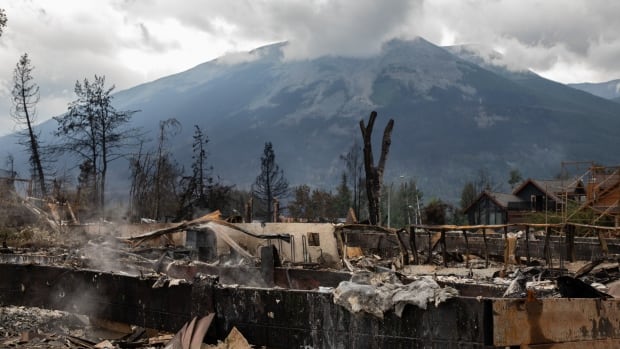 A first look at damage caused by massive wildfire that ripped through Jasper