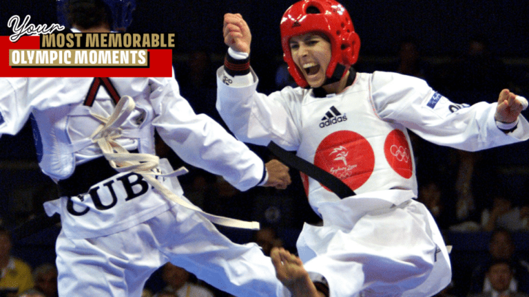 When Australia’s Lauren Burns won taekwondo gold at Sydney 2000 Games