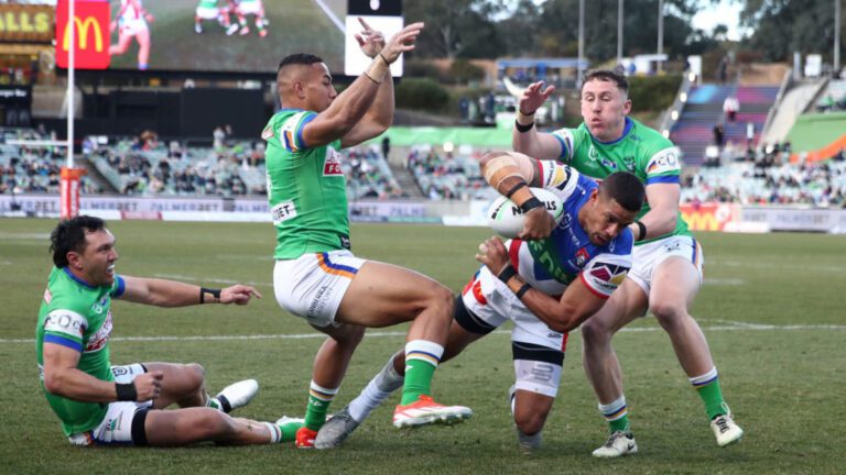 Canberra Raiders v Newcastle Knights results, highlights, video;