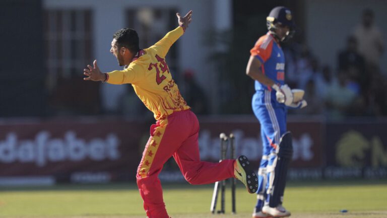 Zimbabwe defeat T20 World Cup champions India in test series opener