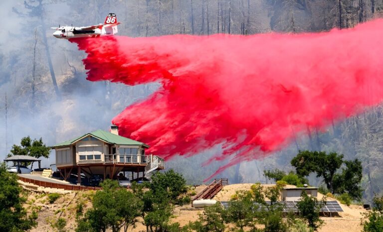 California fires spread in July 4 weekend heat wave