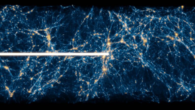 Study examines matter distribution and supports unknown influence or new particle