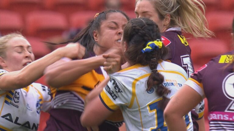 Kennedy Cherrington, Annetta-Claudia Nu’uausala sin bin, Rueben Cherrington hip drop, Broncos v Eels results, highlights, video