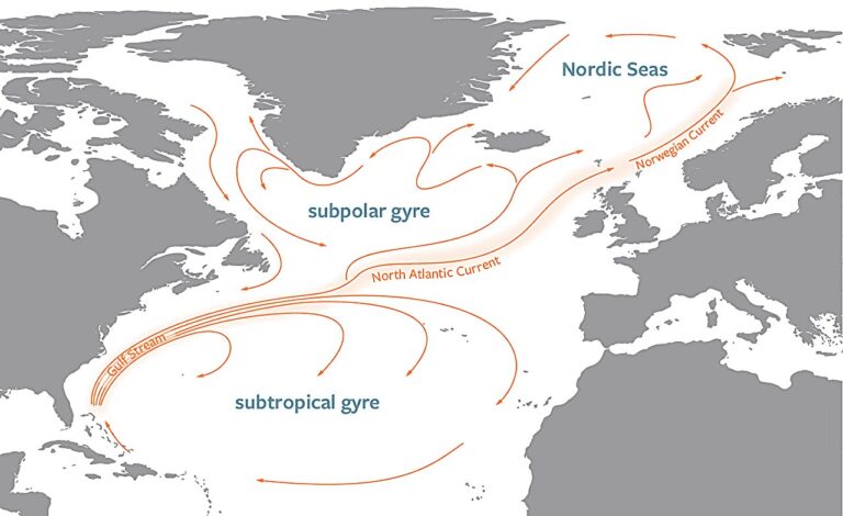 Scientists debate Gulf Stream’s role in North Atlantic currents