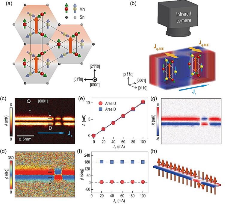 High-precision infrared imaging technology reveals the magnetic domain structure of non-collinear antiferromagnets