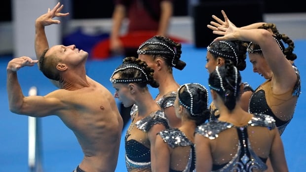 Men can compete in Olympic artistic swimming for the 1st time. But none made the cut