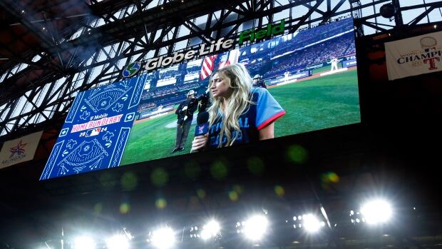 Singer Ingrid Andress says she was drunk during criticized MLB anthem performance, will get treatment