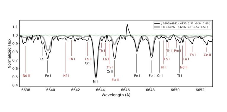 New extremely r-process-enhanced star detected