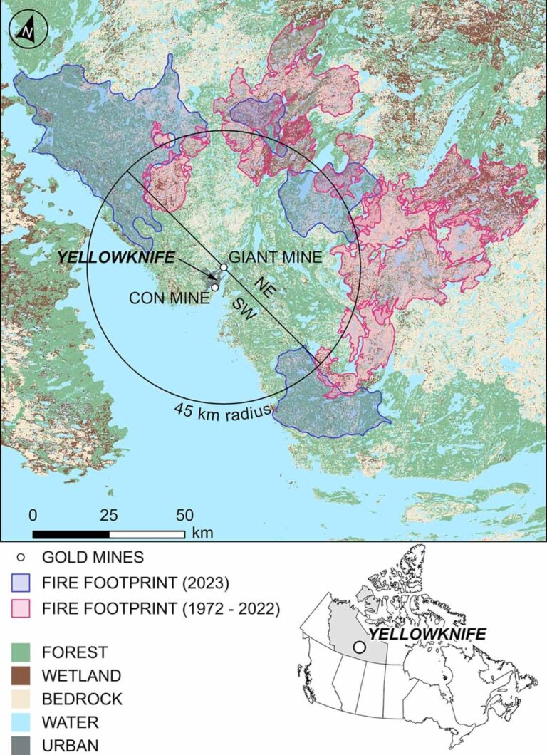 Yellowknife study warns of unprecedented arsenic release from wildfires