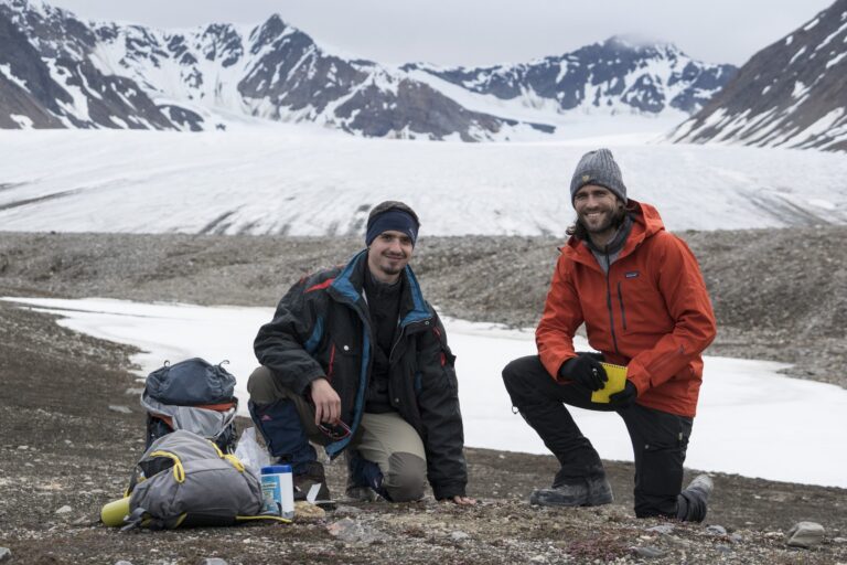 Microscopic fungi enhance soil carbon storage in new landscapes created by shrinking Arctic glaciers