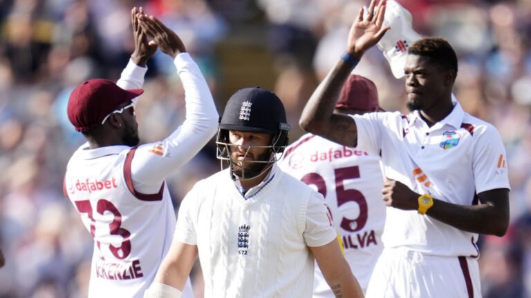 England vs West Indies: Zak Crawley and Ben Duckett fall late on day one to give tourists hope | Cricket News