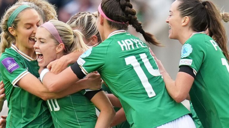 Women’s Euro 2025 qualifiers: Republic of Ireland stun France as Jess Fishlock breaks Wales scoring record in Kosovo win | Football News