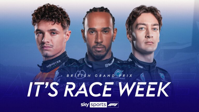 British GP schedule: UK time, when to watch Sunday’s Silverstone F1 race on Sky Sports and Sky Showcase | F1 News