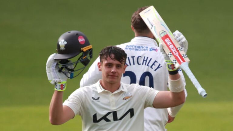 County Championship: England’s new boy Jamie Smith hits hundred for Surrey on tough day | Cricket News